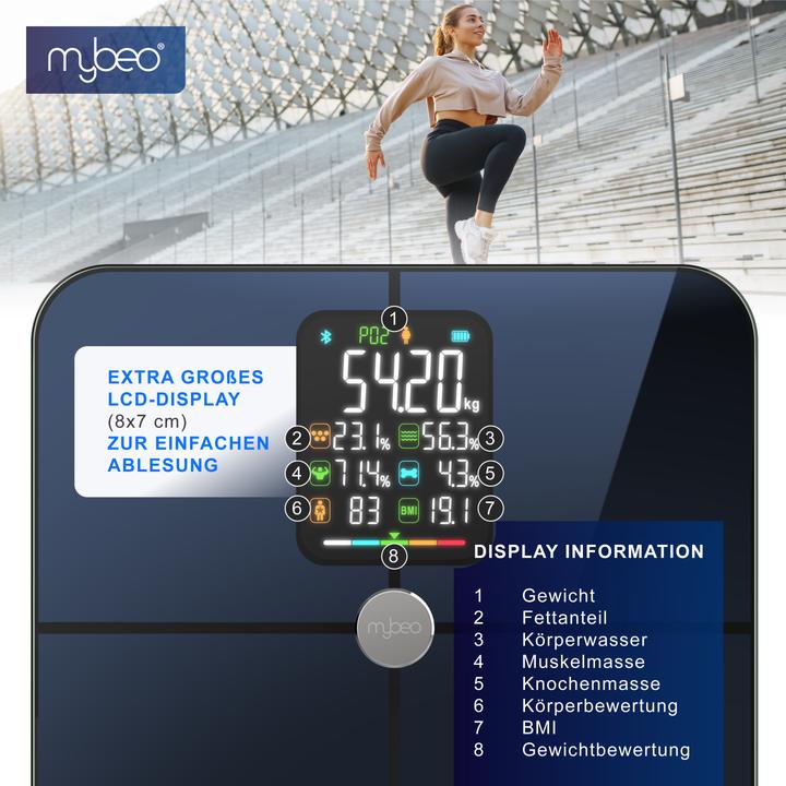 Immagine prodotto Mybeo Scala corporea (180 kg)