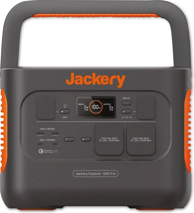 Produktbild Jackery Explorer 1000 Pro (1002 Wh, 11.50 kg)