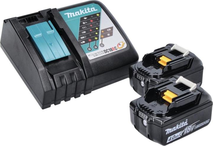 Image du produit Makita DHG 180 RMJ Pistolet à air chaud sans fil 18 V 550 °C + 2x batterie 4,0 Ah + chargeur + Makpac
