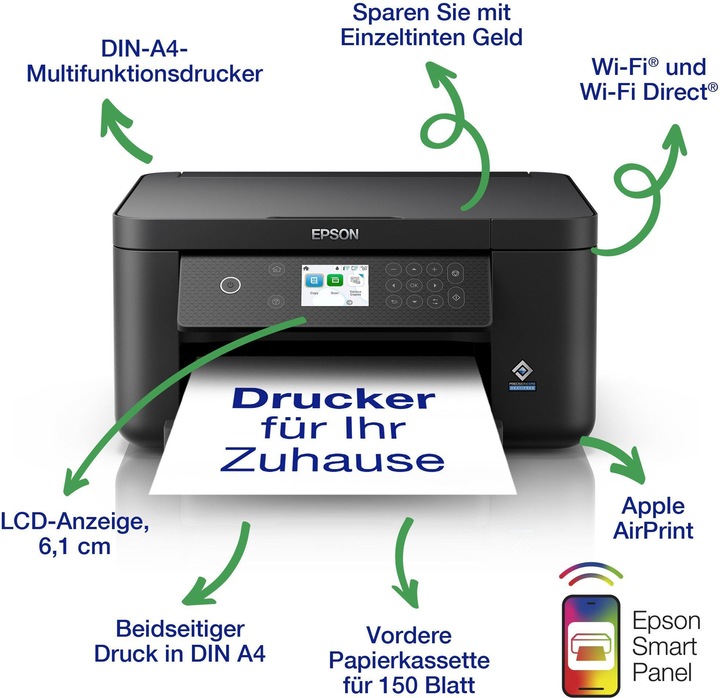 Actual product image Epson Expression Home XP-5200 (Ink, Colour)