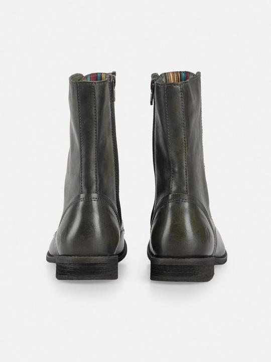 Actual product image Felmini Wide Fit W103 lace-up boot made of genuine leather, with inner zip and low heel. (41)