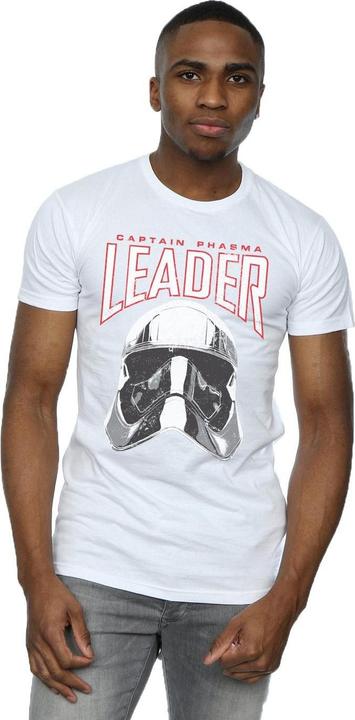 Actual product image Star Wars Mens The Last Jedi Leader Helmet T-Shirt (M)