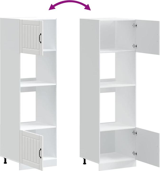 Produktbild vidaXL Madlene (60 x 57 x 207 cm)