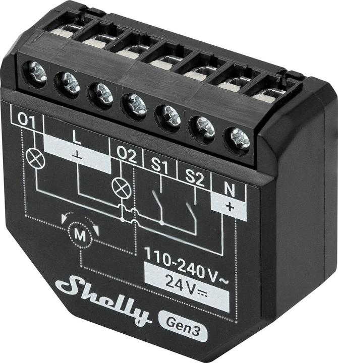 Produktbild Shelly 2PM Gen3 x4 (Schaltaktor)