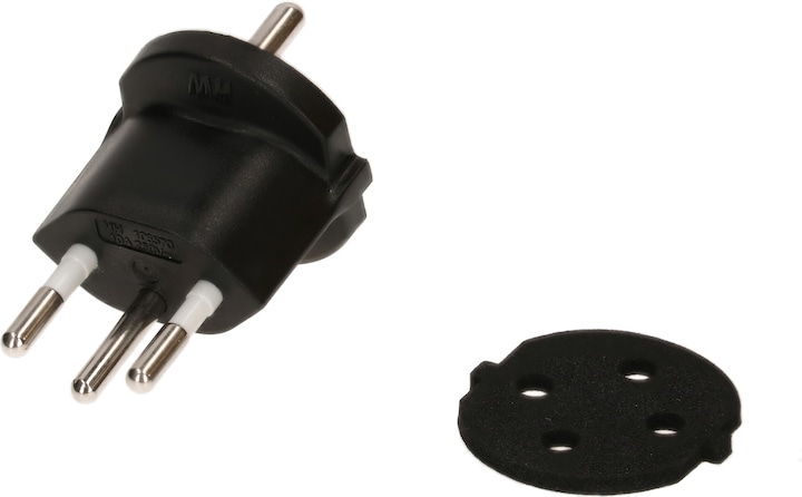 Produktbild Max Hauri Fixadapter Kupplung Schuko (Typ 12, CEE 7/7)
