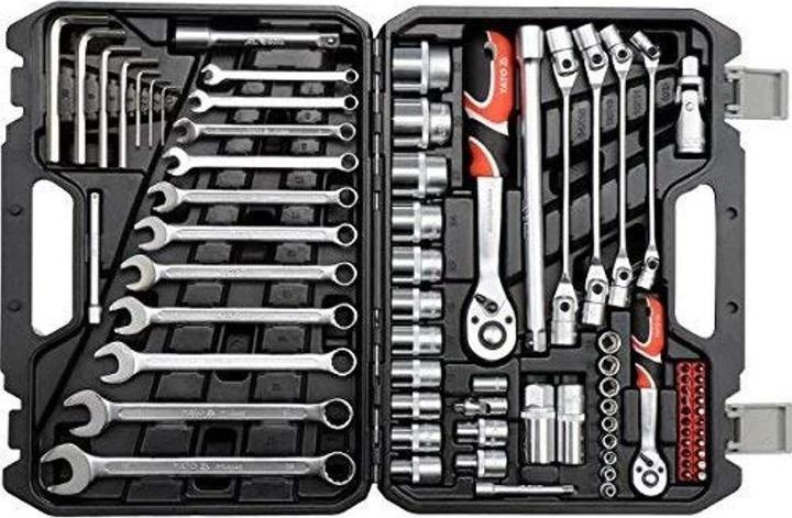 Image du produit Yato SOCKET SET 14 & 12 77PCS (1/2", 1/4")