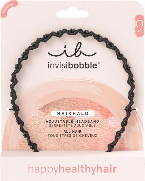 Image du produit Invisibobble Bandeau de cheveux Hairhalo black sparkle