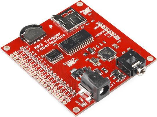Actual product image SparkFun MP3 Trigger Audio Board