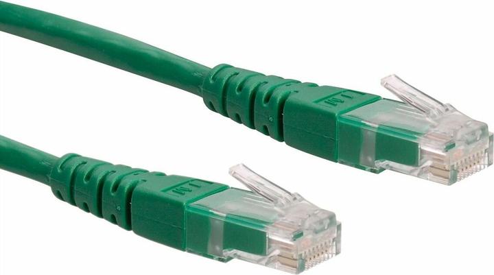 Actual product image Roline UTP patch cable cat.6, green, 1m (U/UTP, CAT6, 1 m)