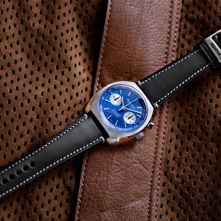 Actual product image Alpina Watch Startimer Pilot Heritage Automatic Chronograph (Analogue wristwatch, 41 mm)