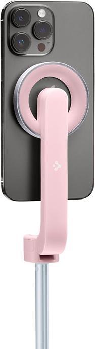 Actual product image Spigen Selfiestick S570W MagSafe Tripod Bluetooth misty rose AMP06403