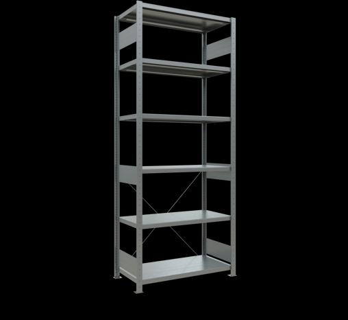 Immagine prodotto Schulte Lagertechnik MULTIplus330 sistema di scaffalatura di base senza viti con traversa