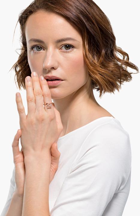Produktbild Swarovski Dazzling Swan Ring Pink 58 (58)