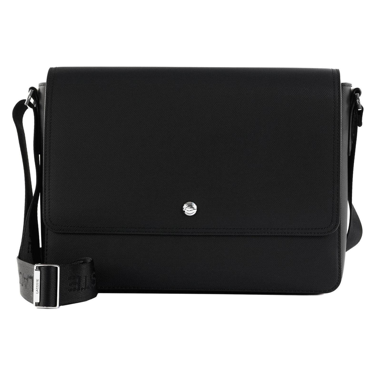 Lacoste, Herren, Handtasche, Langon Messenger Bag, Schwarz