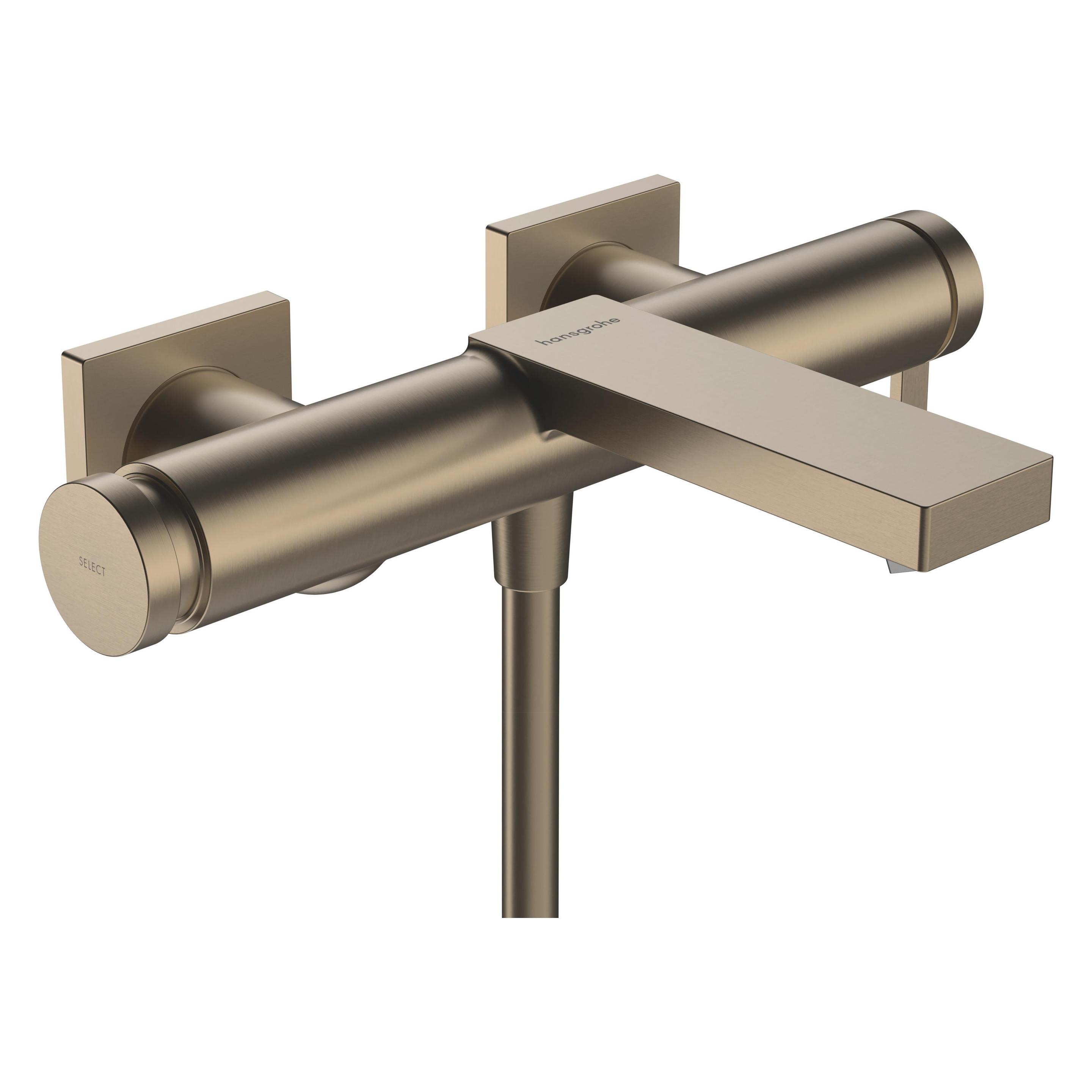 Hansgrohe, Badkamermeubels, Tecturis E Ngreeps Badmengkraan Opbouw Geborsteld Brons