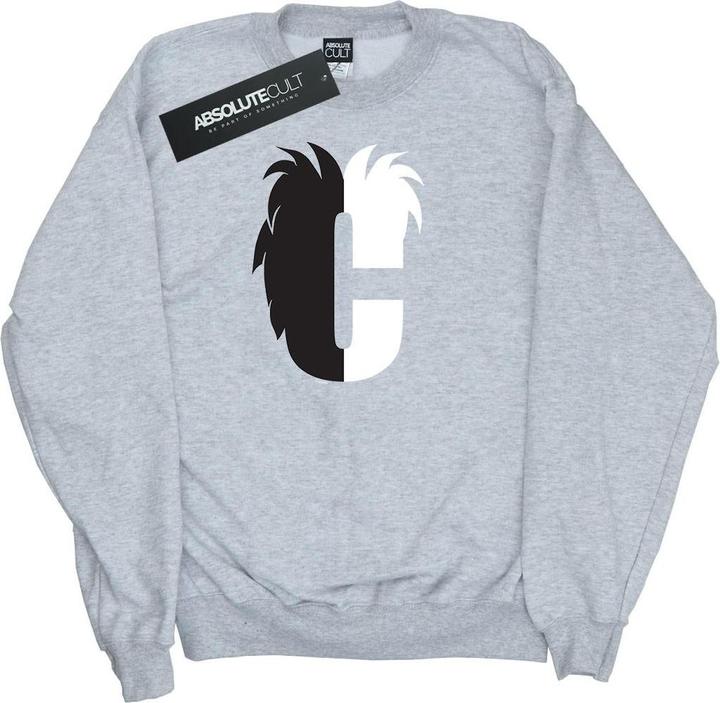 Produktbild Disney Alphabet C Is For Cruella De Vil Sweatshirt (XL)