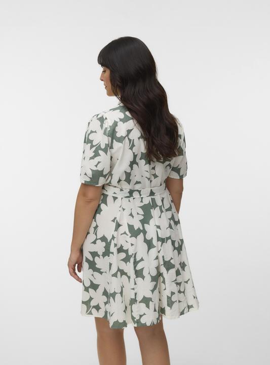 Image du produit Vero Moda VMCDICTHE Kurzes Kleid Hemdblusenkleid (46)