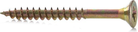 Produktbild Haushalt CHIPBOARD SCREW 4.5X45/30 YLW ZP20PCS G1 (20 Schrauben pro Stück)