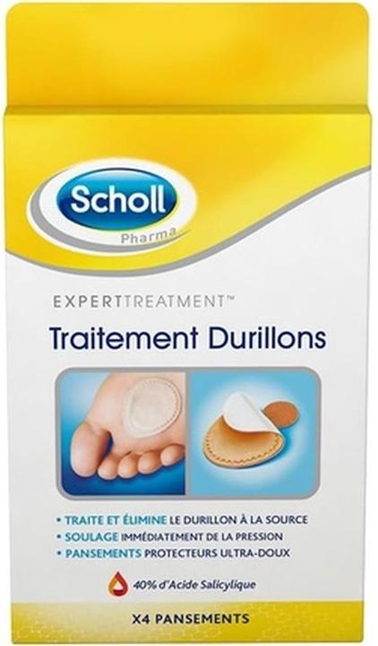 Scholl Corn Removal Plasters for Callus - Pack of 4 (4 x)