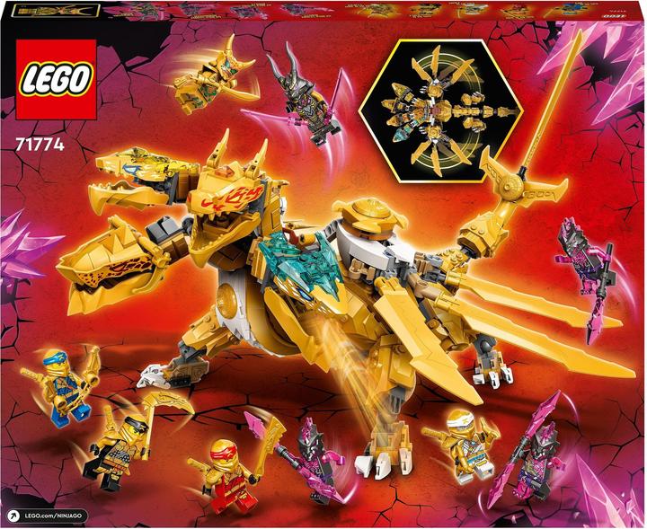 Immagine prodotto LEGO Drago Ultra Oro dei Lloyd's (71774, LEGO Ninjago)