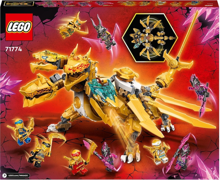 Image du produit LEGO Le dragon d'or Ultragold de Lloyd (71774, LEGO Ninjago)
