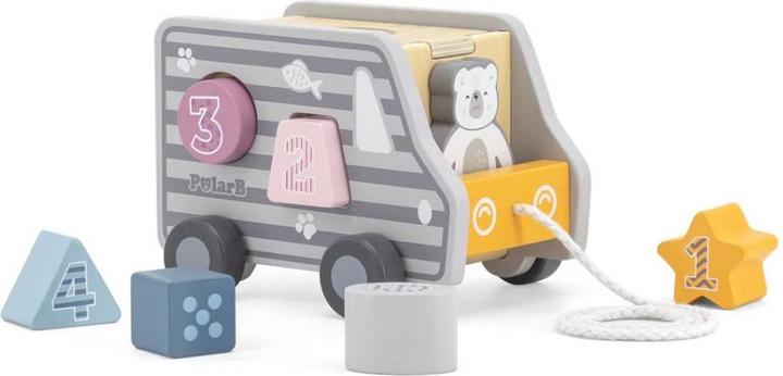 Image du produit Viga Toys Chariot à tirer en bois