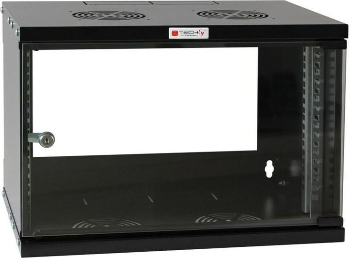 Produktbild Techly I-CASE EL-1006B45 Rack 6U Wandmontiertes Regal (6 HE, 19 Zoll Rack)