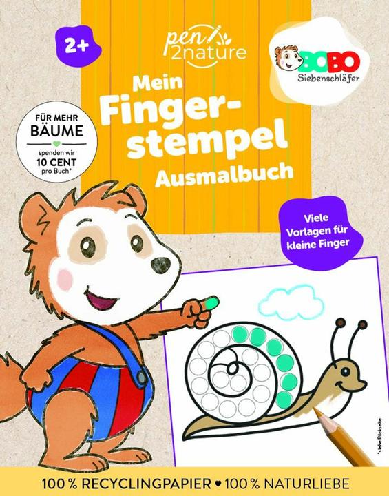 Produktbild Bobo Siebenschläfer Mein Fingerstempel-