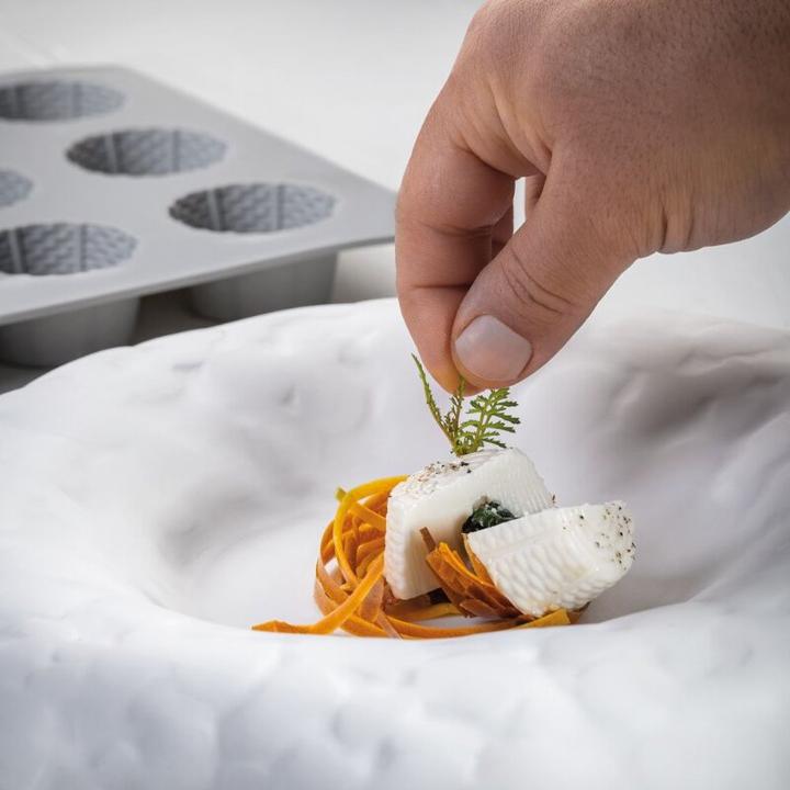 Actual product image Pavoni Ricotta silicone mould (4.25 cm)