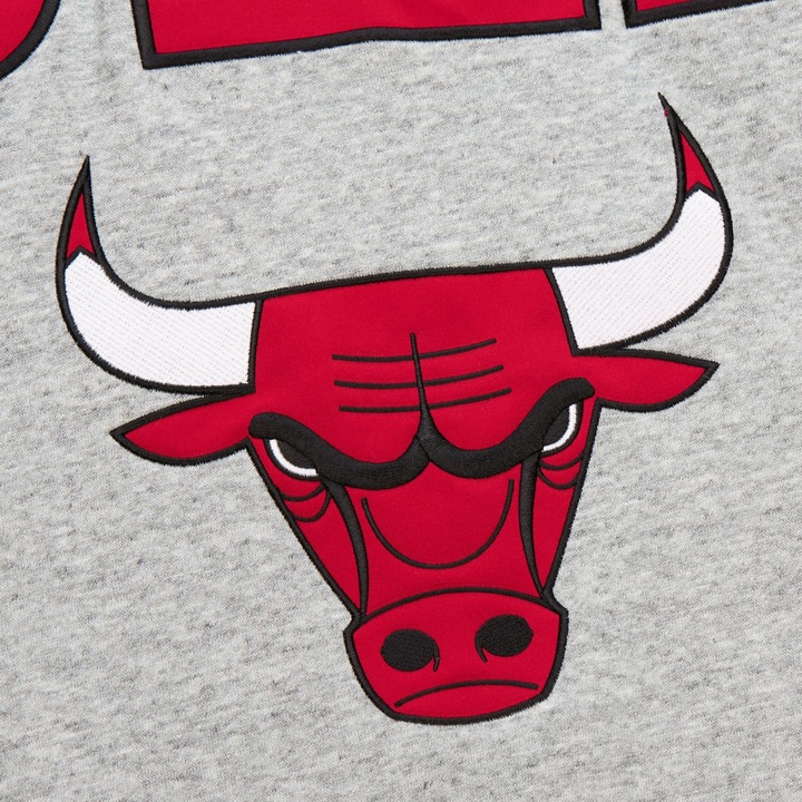 Produktbild Mitchell & Ness SATIN Fleece Pullover Chicago Bulls - M (M)