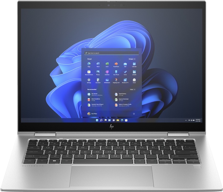 Actual product image HP ELITEBOOK X360 G10 818Y6EA#ABF französisches Modell (14", Intel Core i5-1335U, 16 GB, 512 GB, Without keyboard layout)