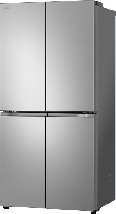 Immagine prodotto LG GMB860PYDE Frigorifero Multidoor Slim, Classe E, 530L, Wi-Fi, Total No Frost, Argento (530 l)