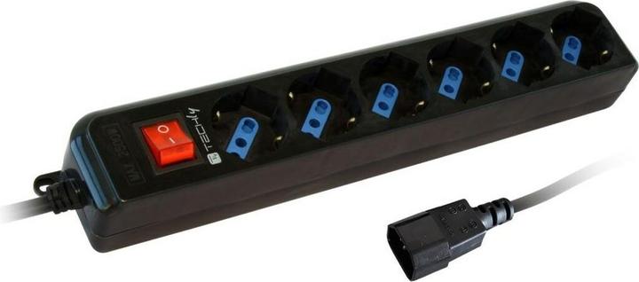 Productafbeelding Techly 300415 UPS-stekkerdoos met (6x, CEE 7/3, 1.50 m)