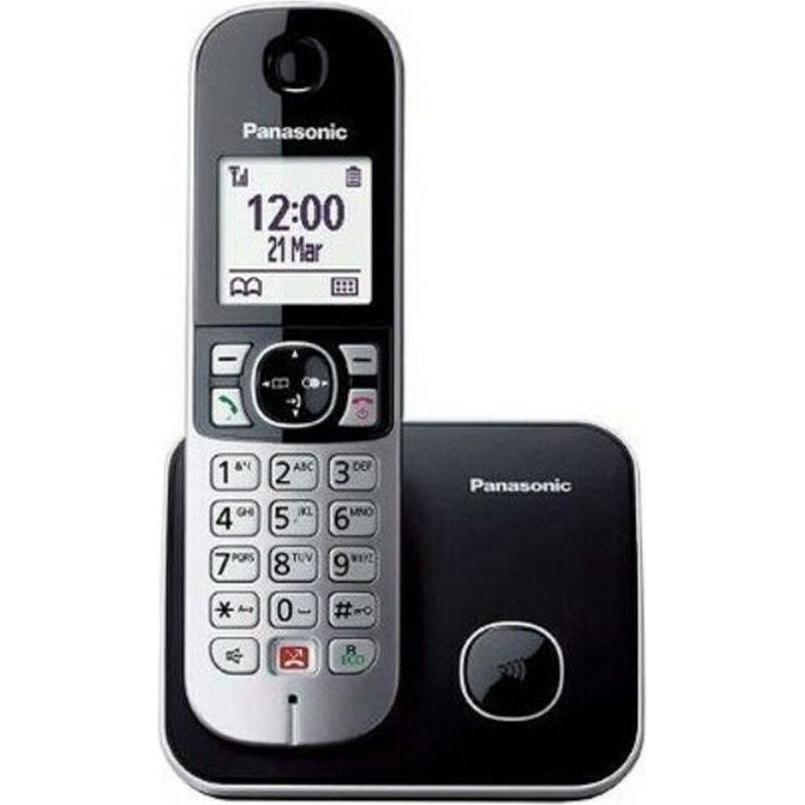 Panasonic Wireless Telephone Kx-Tg6851sps Silver, Telefon, Silber