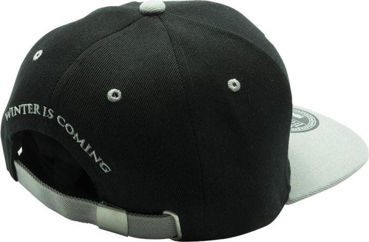 Produktbild ABYstyle GAME OF THRONES - Snapback Cap - Black Grey - Stark