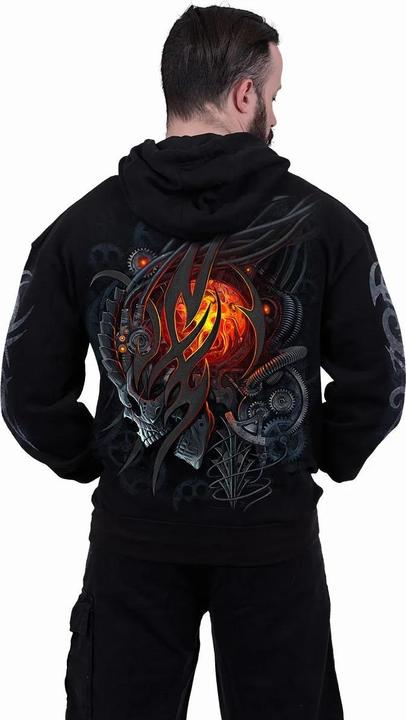 Produktbild Spiral Steampunk Skull Kapuzenpullover (M)