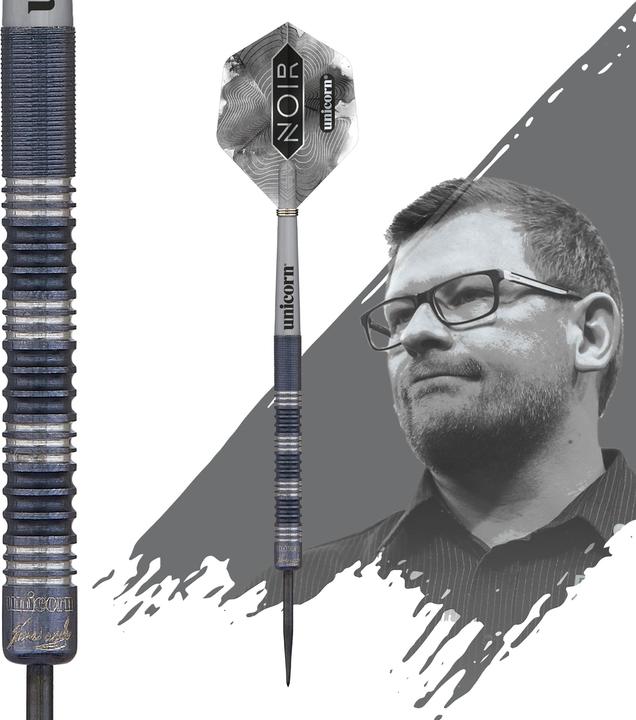 Actual product image Unicorn NOIR James Wade Steel Dart Presentation Box 1 set (278 g)