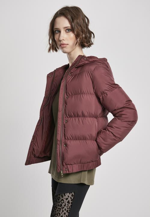Actual product image Urban Classics Ladies Hooded Puffer Jacket (S)