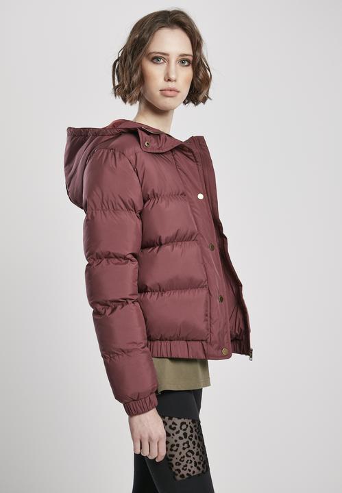 Actual product image Urban Classics Ladies Hooded Puffer Jacket (S)