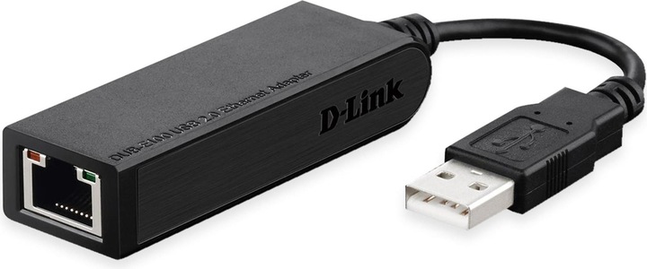 Actual product image D-Link DUB-E100, USB to Fast Ethernet Adapter (USB 2.0, RJ45 (1x))