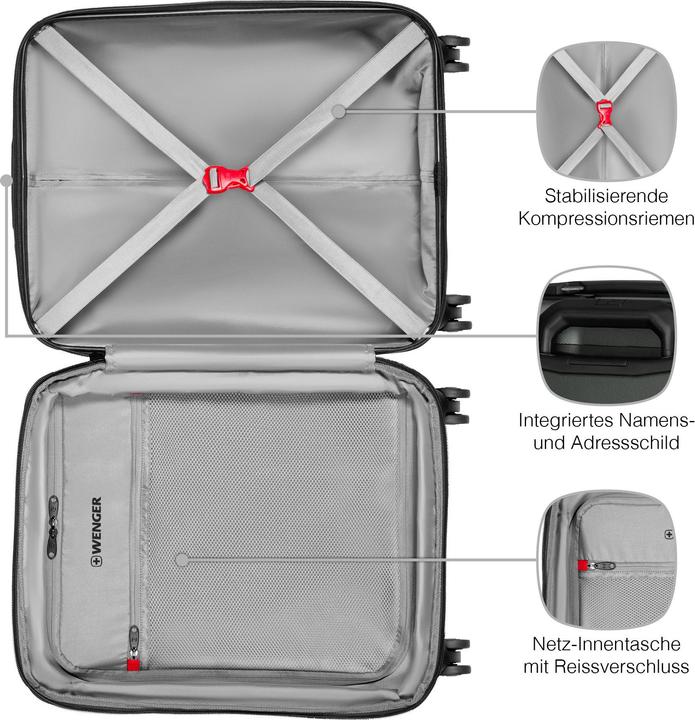 Actual product image Wenger Prymo Carry-On Anthracite (36 l)