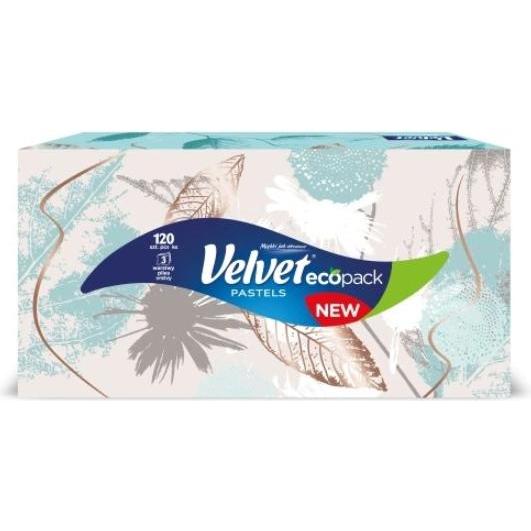 Velvet, Taschentücher + Kosmetiktücher, Samthygienische Wardlas, 120 Stücke