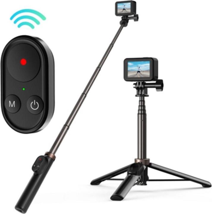 Actual product image Telesin Selfie stick for sport cameras with BT remote controller (TE-RCSS-001)