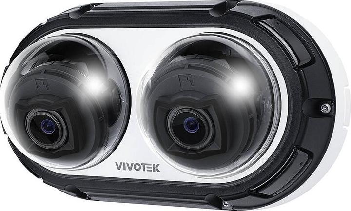 Produktbild Vivotek MA9312-EHTV Vandal-Multisensor Kamera 2x 8 MP, 45.1-110.4°, IR-LED 20m
