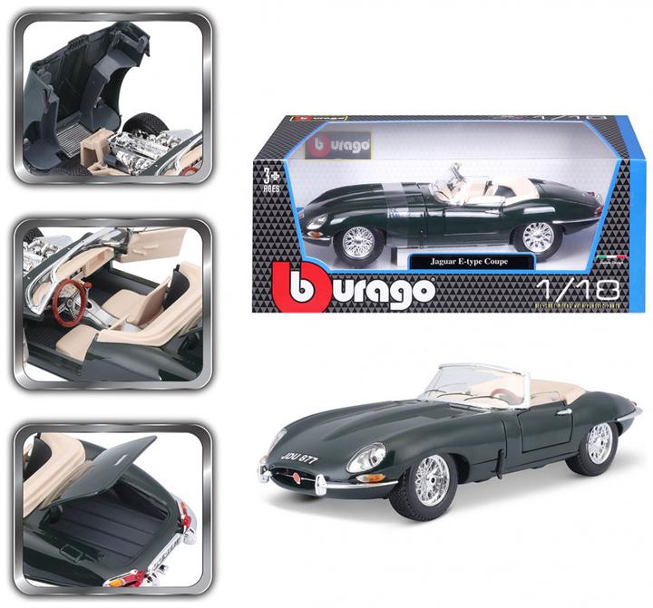 Image du produit Bburago Jaguar E Cabriolet