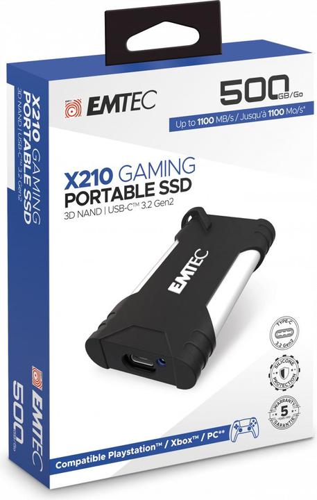 Produktbild Emtec X210G Gaming SSD (0.50 TB)