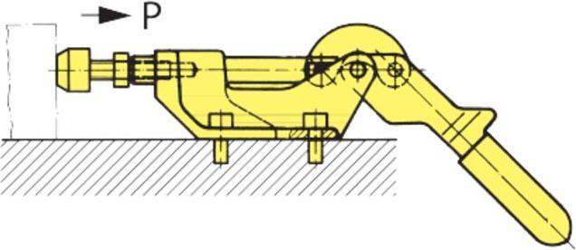 Actual product image Amf Push-pull type toggle clamp