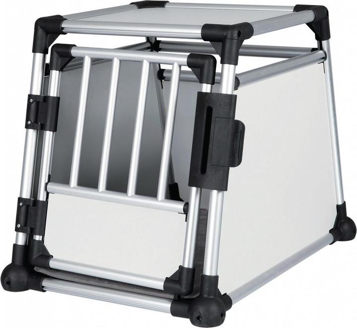 Produktbild Trixie Transportbox Aluminium small (Hund, Abschliessbar, Atmungsaktiv)