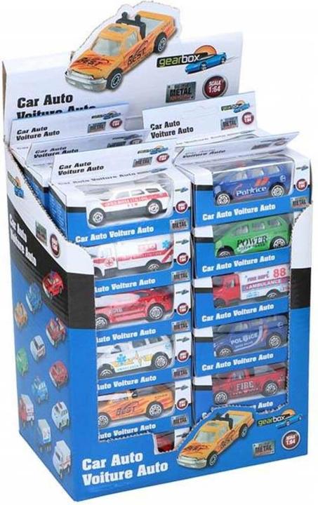 Produktbild Gearbox Car die-cast 12-fach assortiert