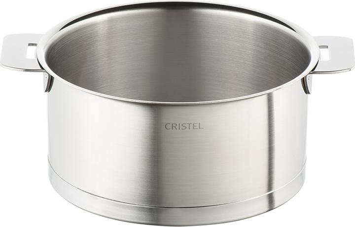 Actual product image Cristel Cristal Strate Amovible casserole Ø12cm (12 cm, Pot, Aluminium, Stainless steel)